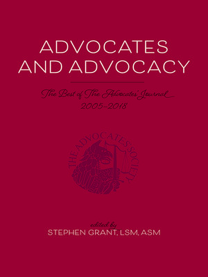 cover image of Advocates and Advocacy